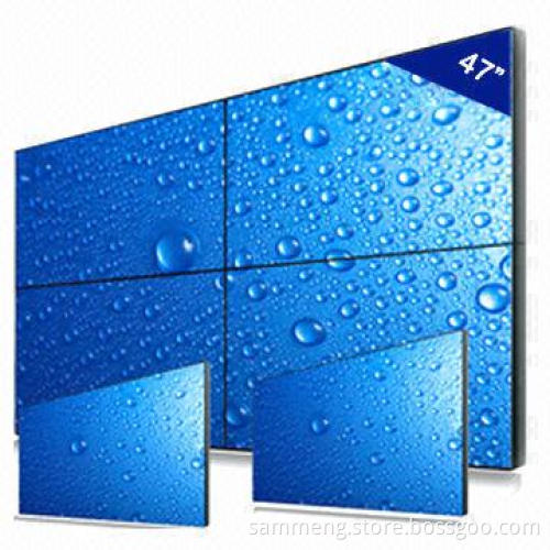 47-inch DID Video Wall Screen with Bezel Width of 22mm and 178 Horizontal Viewing Angle